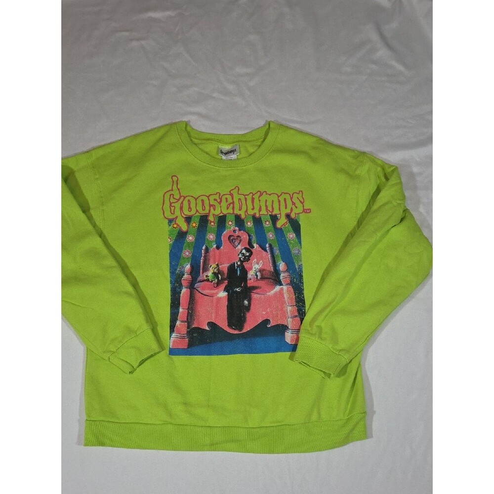 Goosebumps Green Sweater Size Large Womens